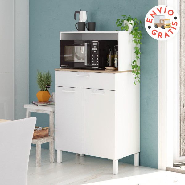 Mueble auxiliar con ruedas