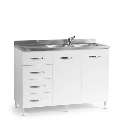 Mueble bajo fregadero 2 puertas