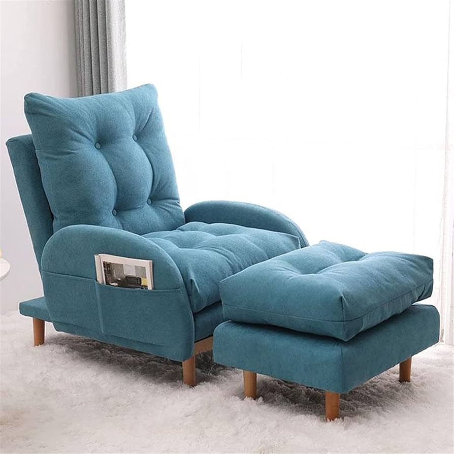 Butaca individual con reposapiés