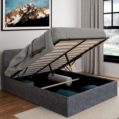 Cama doble con almacenaje (Arcón)